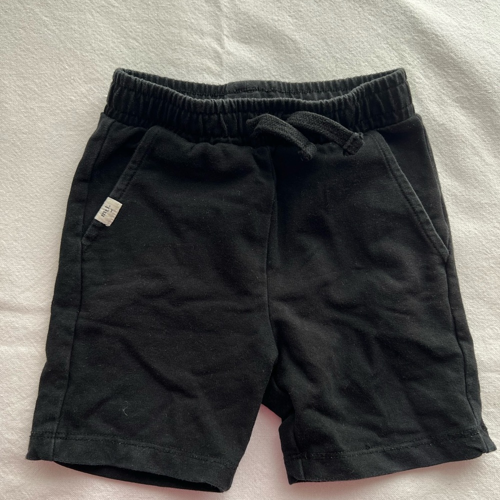 Baby Black Shorts Miles the Label 24 months